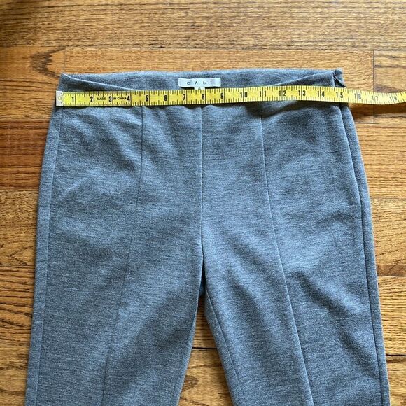 Cabi Newport Side Zip Ponte Knit Gray Slim Leg Style 814 Women’s Size 4 - Picture 12 of 14